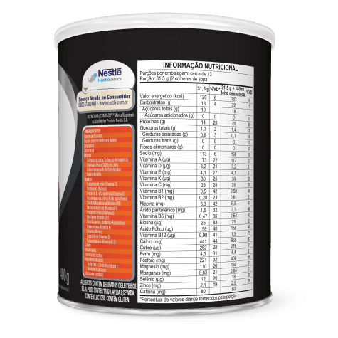 Suplemento Alimentar Nutren Protein Sabor Chocolate 800g - Imagem 4