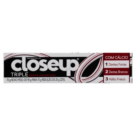 Creme Dental Close Up Triple Americana 70g - Imagem 1