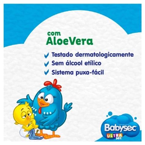 Toalhas Umedecidas Babysec Ultrafresh Galinha Pintadinha Sem Álcool 92 Unidades - Imagem 2