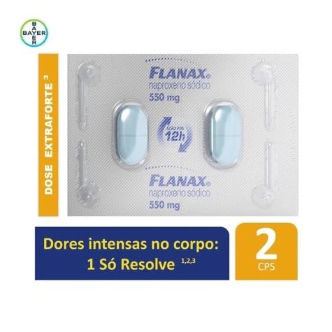 Flanax 550mg 2 Comprimidos Revestidos - Imagem 2