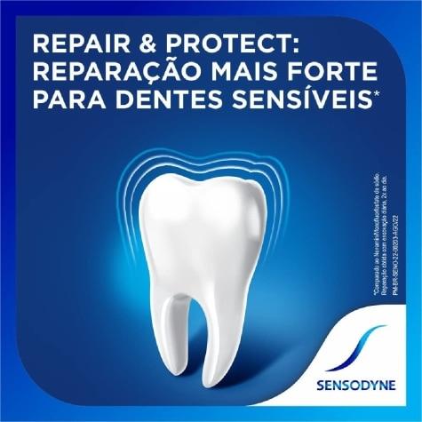 Creme Dental Sensodyne Repair & Protect 2 Unidades 100g - Imagem 4