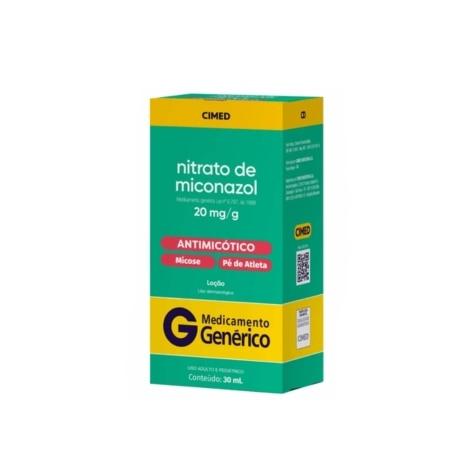 Nitrato de Miconazol 20mg Loção 30ml Cimed Genérico - Imagem 1