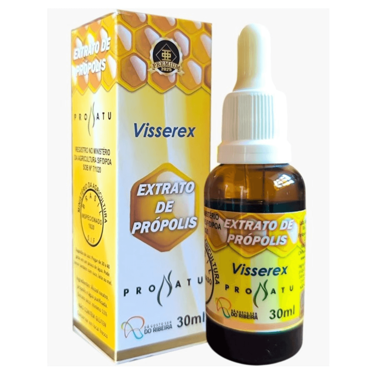 Extrato De Propólis Visserex 30ml - Imagem 1