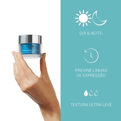 Gel Eucerin Hyaluron-Filler Daily Booster + Repair Facial 50ml - Imagem 3