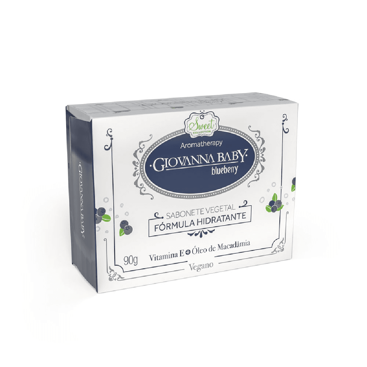 Sabonete Vegetal em Barra Giovanna Baby Blueberry 90g - Imagem 2