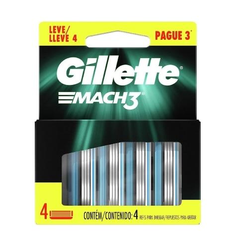 Carga Gillette Mach3 Leve 4 Pague 3 Unidades - Imagem 1