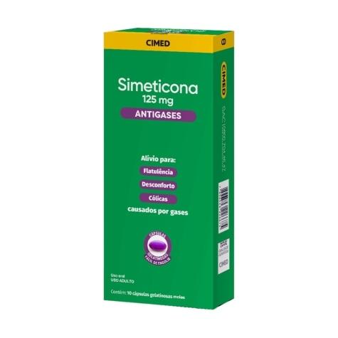 Simeticona 125mg 10 Cápsulas Cimed Genérico - Imagem 2