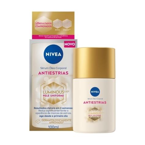 Sérum Óleo Corporal Antiestrias Nivea Luminous 630 100ml - Imagem 3