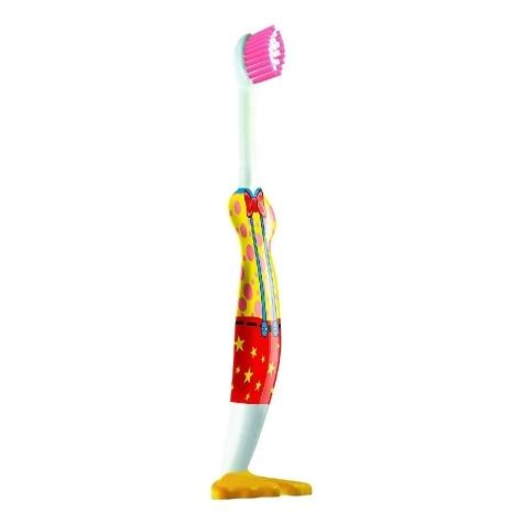 Escova Dental DClean Doctor Duck Macia Cores Sortidas - Imagem 5