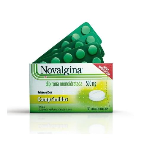 Novalgina 500mg 30 Comprimidos - Imagem 2