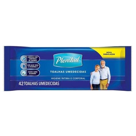 Toalha Umedecida Plenitud 42 Unidades - Imagem 1