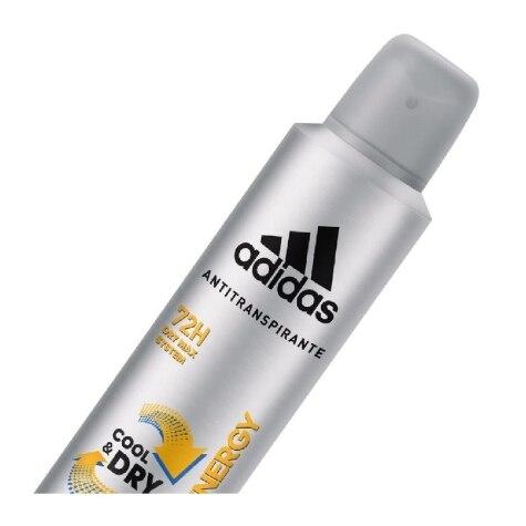 Desodorante Aerossol Adidas Cool & Dry Sport Energy 72h 150ml - Imagem 2