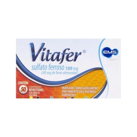 Vitafer 50 Comprimidos Revestidos - Imagem 1