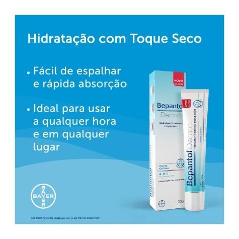 Creme Bepantol Derma Toque Seco Corpo 30g - Imagem 3
