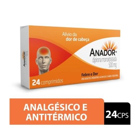 Anador 500mg 24 Comprimidos - Imagem 2
