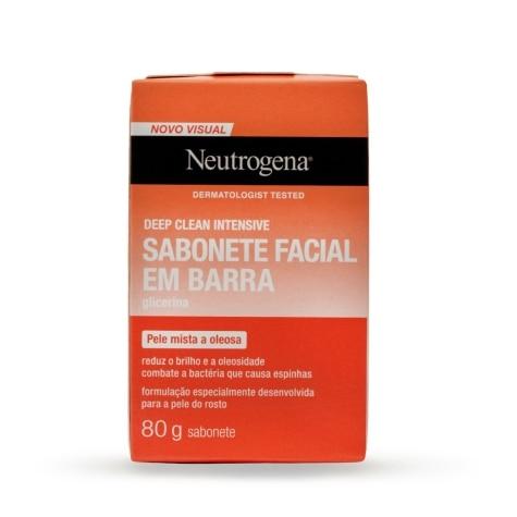 Sabonete em Barra Neutrogena Deep Clean Intensive Facial 80g - Imagem 1