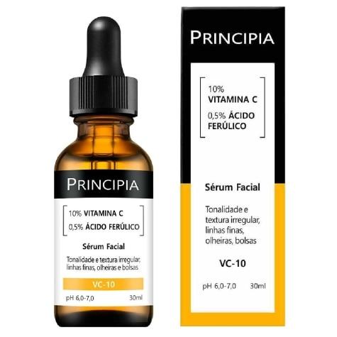 Sérum Facial Principia VC-10 - 10% Vitamina C + Ácido Ferúlico 30ml - Imagem 2