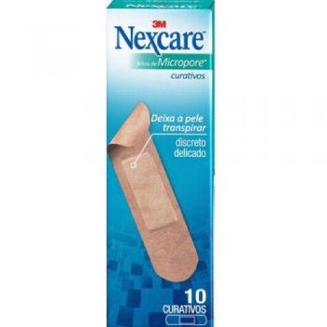 Curativo Nexcare Micropore 10 Unidades - Imagem 1