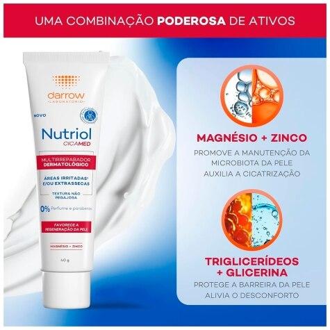 Creme Nutriol Cicamed Darrow Corpo e Rosto 40g - Imagem 4