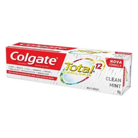 Creme Dental Colgate Total 12 Clean Mint 90g - Imagem 3