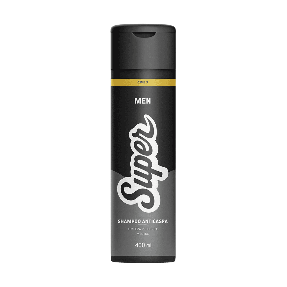 Shampoo Anticaspa Mentol Men Super Cimed 400ml - Imagem 1