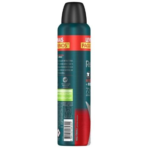 Desodorante Aerossol Rexona Men Antibacterial + Invisible Leve mais Pague menos 72h 250ml - Imagem 4