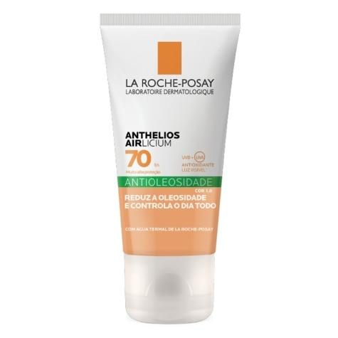 Protetor Solar Facial La Roche-Posay Anthelios Airlicium Antioleosidade FPS70 Cor 1.0 40g - Imagem 1