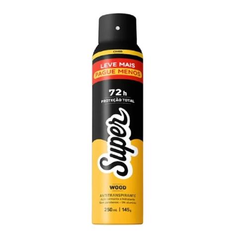 DESODORANTE CIMED SUPER WOOD 250ML - Imagem 1