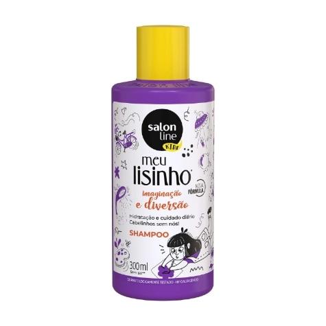 Shampoo Salon Line Meu Lisinho Kids Imaginação e Diversão Cabelo Liso 300ml - Imagem 1