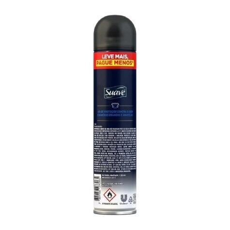 Desodorante Aerosol Suave Men Invisível 48h 200ml - Imagem 2