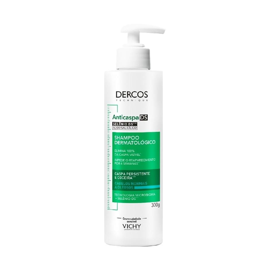 Shampoo Dercos Anticaspa DS Vichy Cabelo Normal a Oleoso 300g