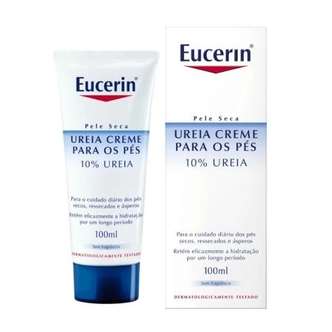 Creme Eucerin UreaRepair Plus 10% Ureia Pés 100ml - Imagem 1