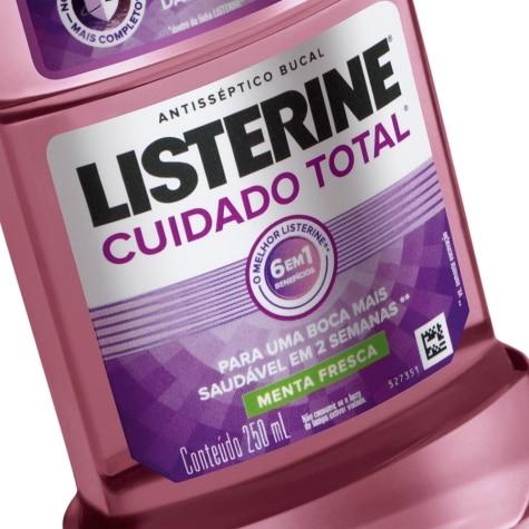 Enxaguante Bucal Listerine Cuidado Total Menta Premium 250ml - Imagem 2