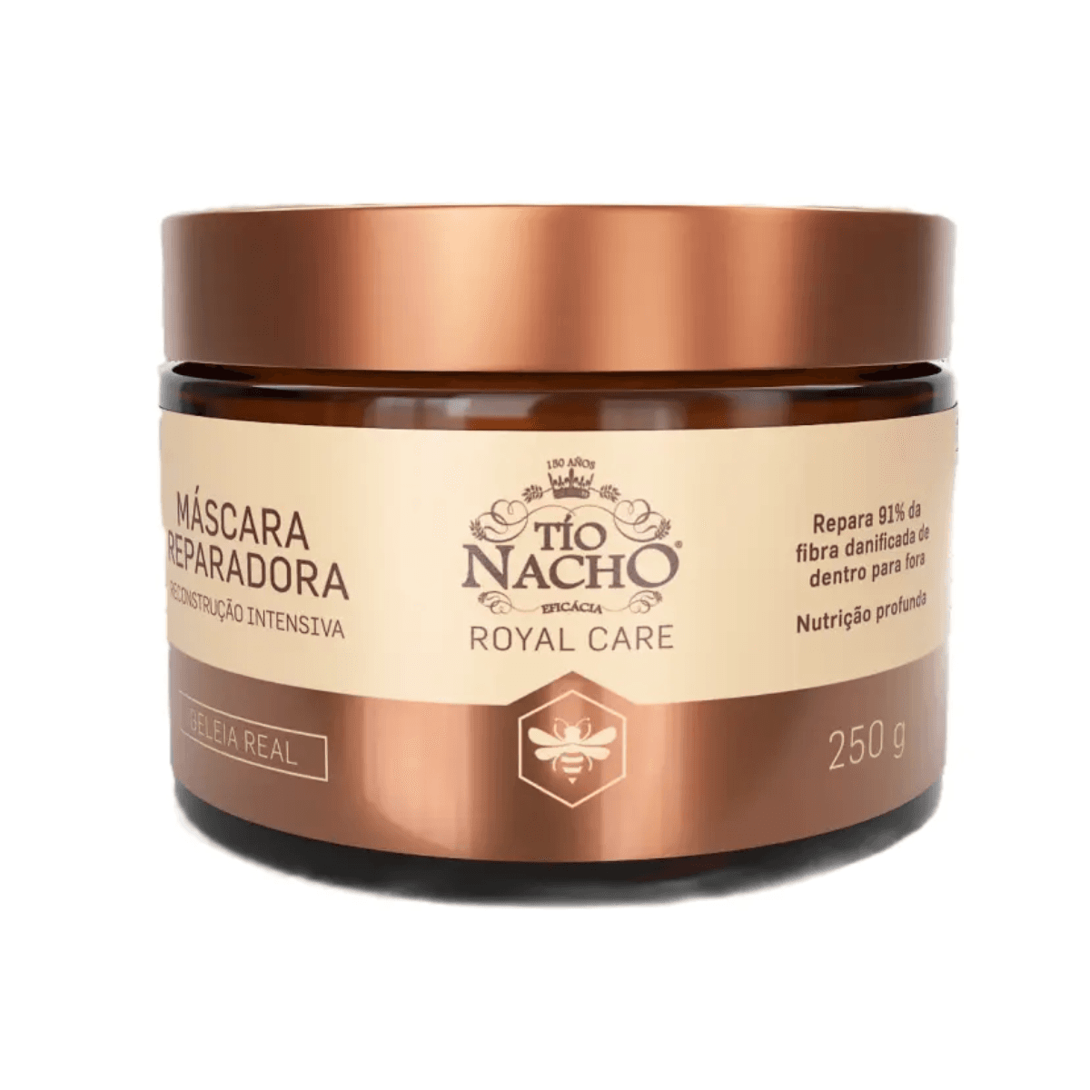Máscara de Cabelo Tio Nacho Reparadora Royal Care 250g - Imagem 1