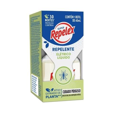 Refil Repelente Elétrico Repelex 30 Noites 40ml - Imagem 1