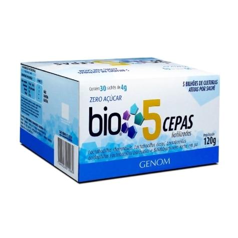 Bio 5 Cepas 120g 30 Sachês de 4g - Imagem 1