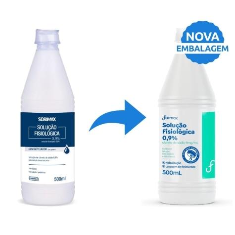 Soro Fisiológico Farmax Sorimax 0,9% 500ml - Imagem 2