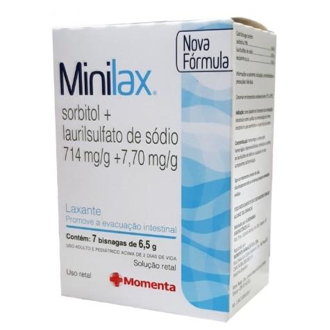 Minilax Solução Retal 7 Bisnagas - Imagem 1