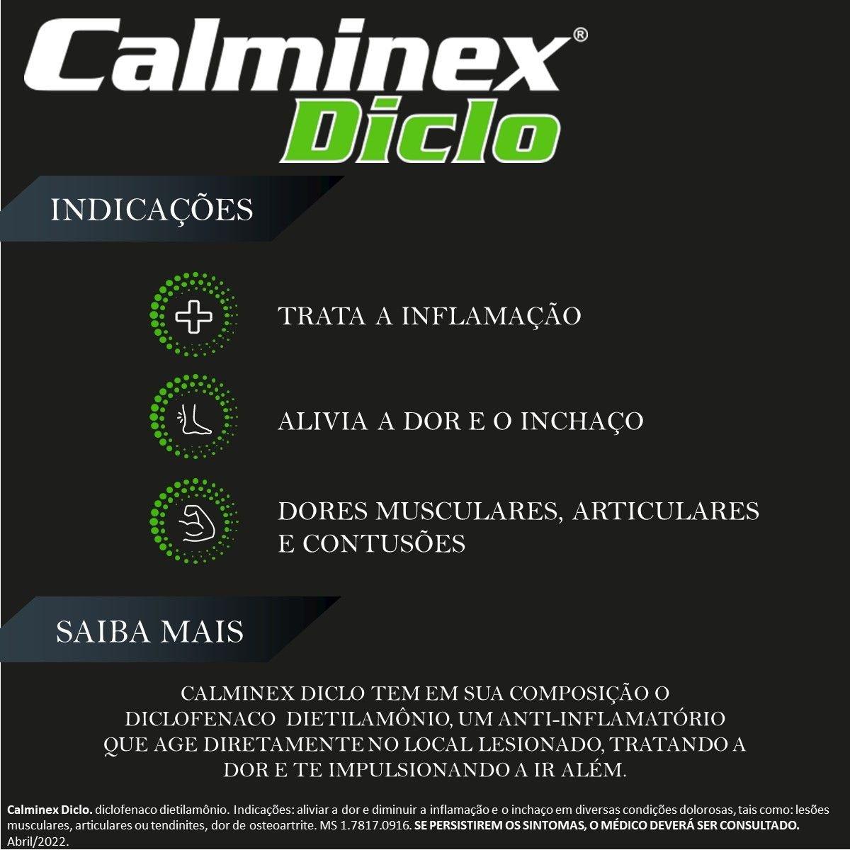 Calminex Diclo 11,6mg Aerosol 85ml - Imagem 3