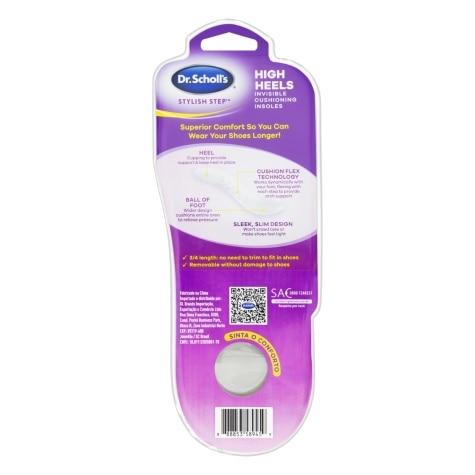 Palmilha Dr. Scholl's Salto Alto Feminino 1 Par - Imagem 3