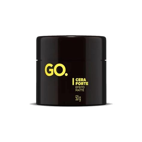 Cera para Cabelo Forte GO. Efeito Matte Anti-frizz 50g - Imagem 1