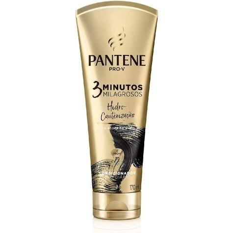 Condicionador Pantene 3 Minutos Milagrosos Hidro-Cauterização Cabelo Danificado 170ml - Imagem 1