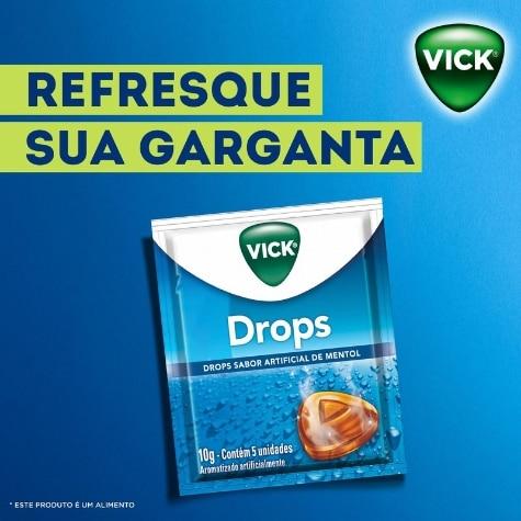 Vick Pastilhas Sabor Menta 5 Unidades - Imagem 2