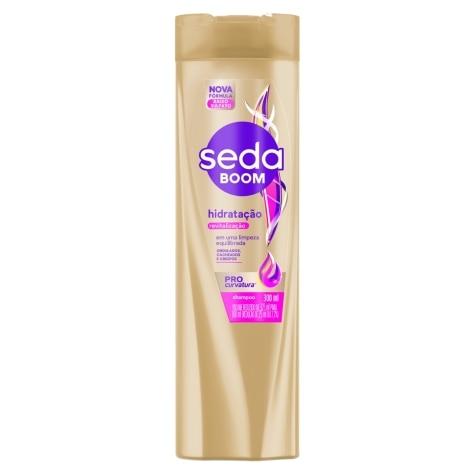 Shampoo Seda Boom Pro Curvatura Hidratação Revitalização Cabelo Cacheado 300ml - Imagem 1