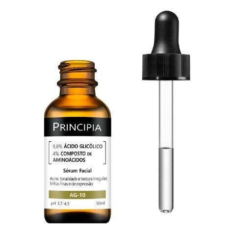 Sérum Facial Principia 9,8% Ácido Glicólico + 4% Aminoácidos Ag-10 30ml - Imagem 2
