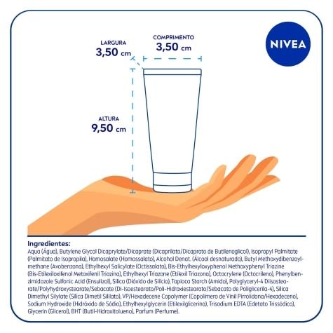 Protetor Solar Facial Nivea Sun Toque Seco Antissinais FPS70 40ml - Imagem 4