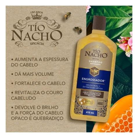Shampoo Tio Nacho Engrossador Cabelos Finos 415ml - Imagem 5