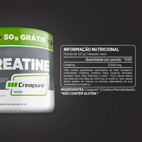 Creatina Atlhetica Nutrition Creapure 200g - Imagem 4