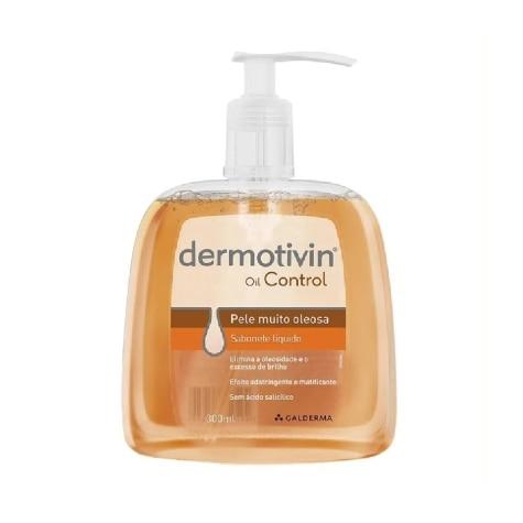 Sabonete Líquido Dermotivin Oil Control Facial 300ml - Imagem 1