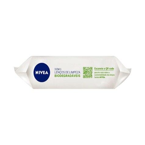 Lenços Umedecidos Demaquilantes Nivea 3 em 1 Ação Refrescante 25 Unidades - Imagem 2